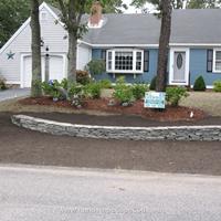 Click to view album: Natural Stone Retaining Wall
