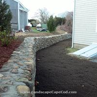 Click to view album: Natural Field Stone Retaining Wall