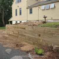 Click to view album: Timber Retaining Walls