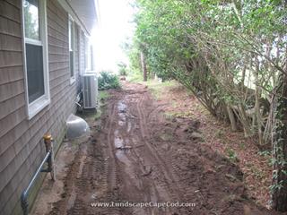 Paver Sidewalk Excavation
