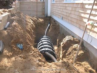 Chatham Retaining Wall and Propane Gas Tank Pit