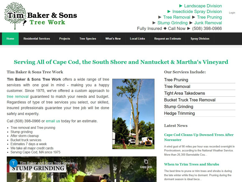 Tim Baker & Son Tree Work